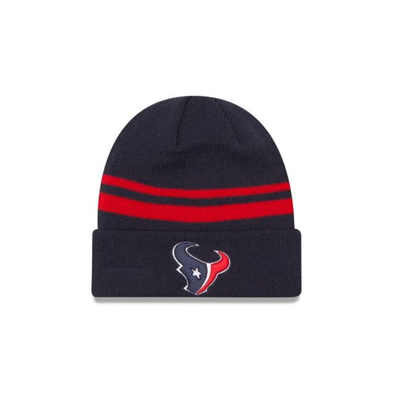 NFL Houston Texans Cuff Knit (YVC0834) - Blue New Era Beanies